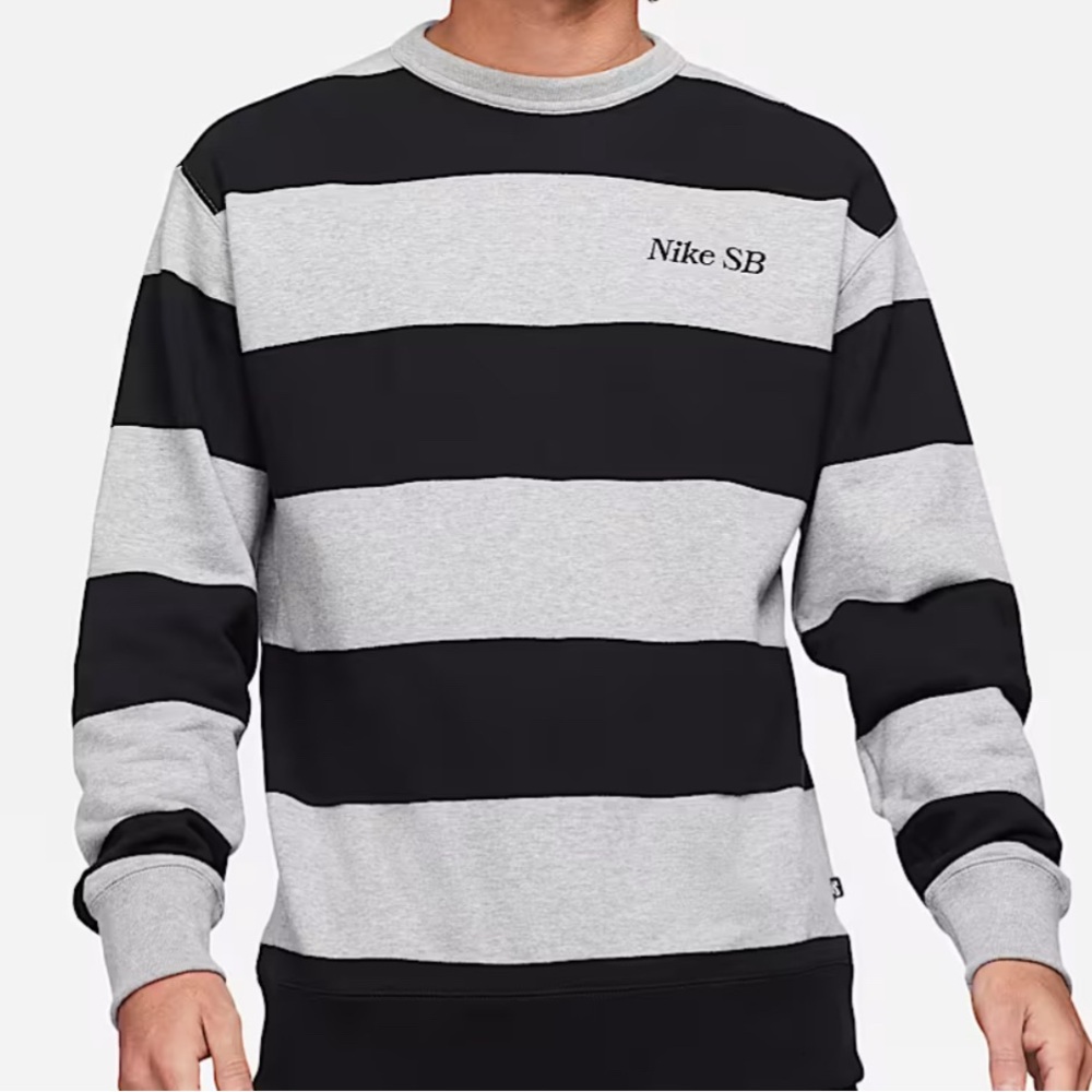 Nike SB Striped Crewneck